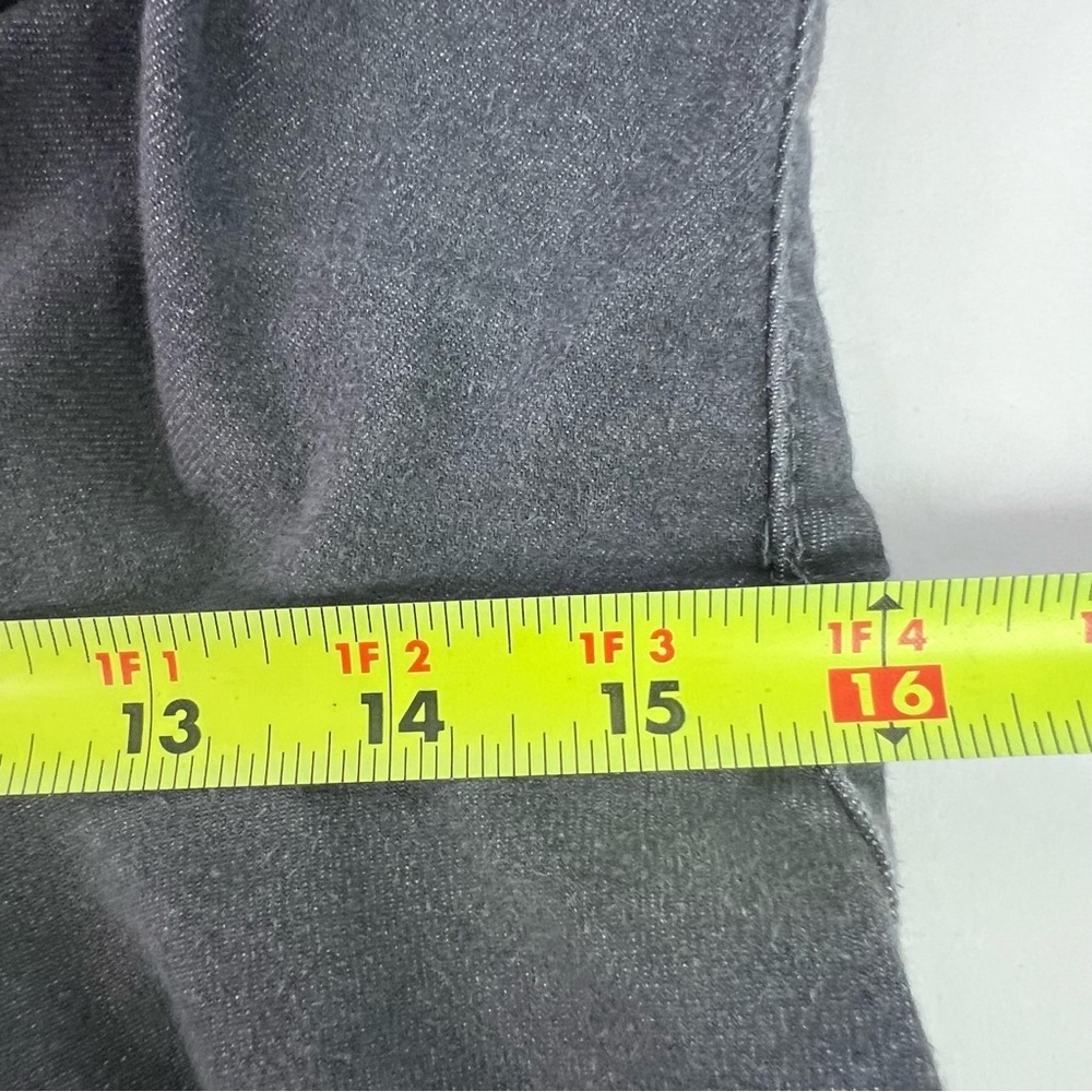 Democracy “Ab” Solution Women’s Gray Jeans Sz 10 Distressed Pockets Stretch - Picture 11 of 13